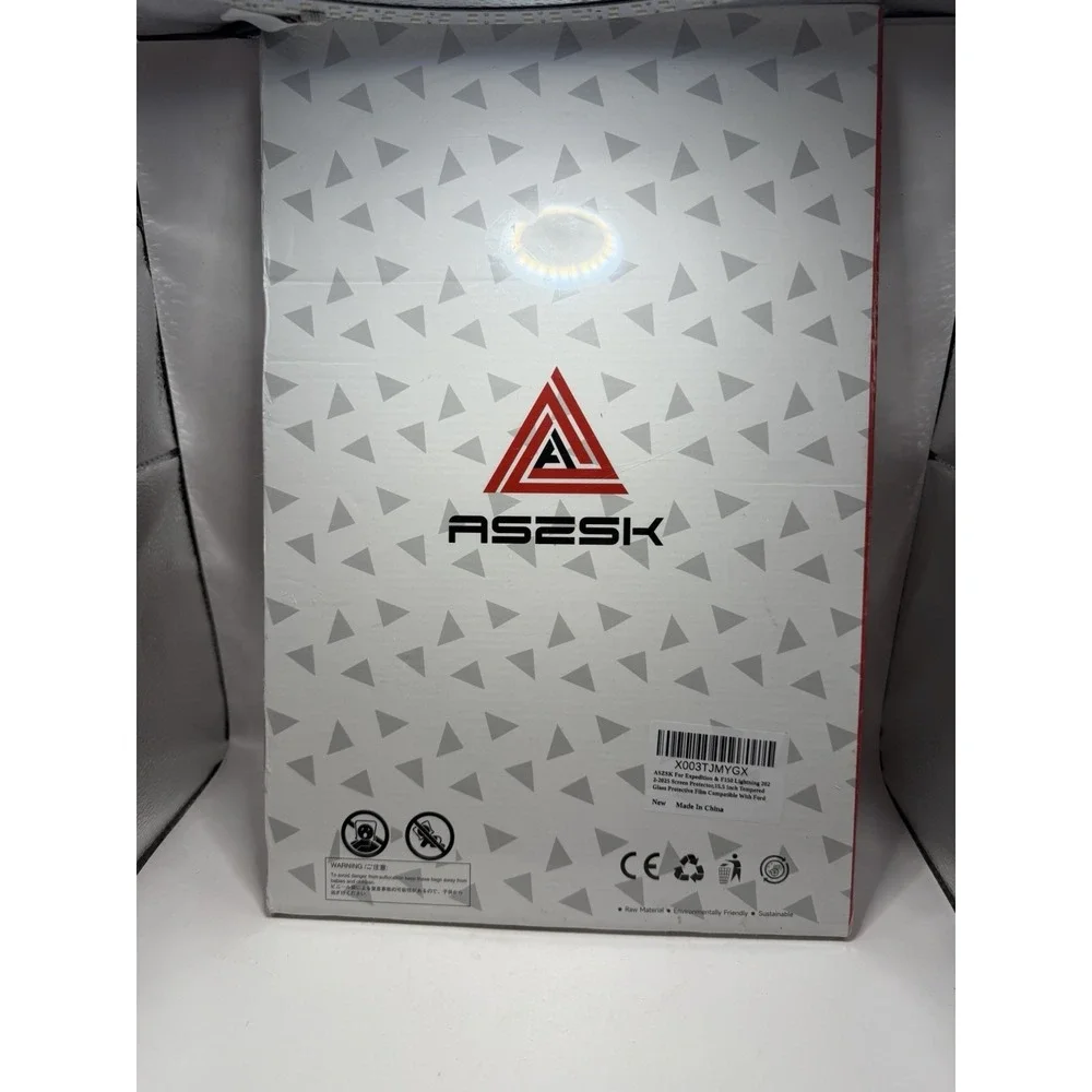 ASESK Tempered Glass Screen Protector Ford F-150 Lightning 2022 15.5
